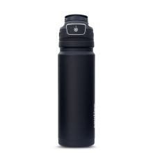 Contigo Thermo-Drinking Bottle Free Flow Autoseal Vacuum-Insulated (Leak-Proof) 700ml Black - 1 Bottle