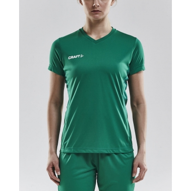 Craft Sport-Shirt (Jersey) Squad Solid - loose fit, quick-drying - green Women