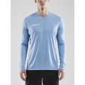 Craft Sport Long Sleeve Shirt (Jersey) Squad Solid - high elasticity, ergonomic design - light blue Men