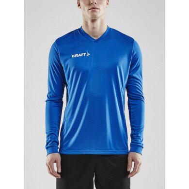 Craft Sport Long-sleeved Shirt (Jersey) Squad Solid - high elasticity, ergonomic design - royal blue Men