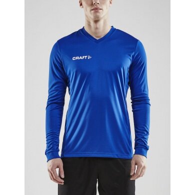 Craft Sport Long-sleeved Shirt (Jersey) Squad Solid - high elasticity, ergonomic design - cobalt blue Men