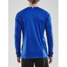 Craft Sport Long-sleeved Shirt (Jersey) Squad Solid - high elasticity, ergonomic design - cobalt blue Men