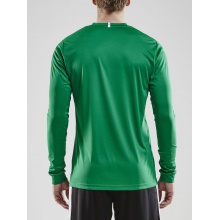 Craft Sport Long Sleeve Shirt (Jersey) Squad Solid - high elasticity, ergonomic design - green Men