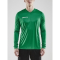 Craft Sport Long Sleeve Shirt (Jersey) Squad Solid - high elasticity, ergonomic design - green Men