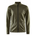 Craft Training Jacket ADV Unify (functional recycled polyester) khaki green Men