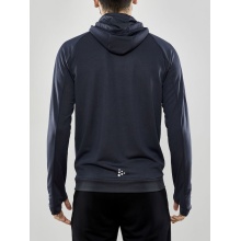 Craft Training Jacket Evolve Hood - durable mid-layer hooded jacket made of stretch material - dark grey Men