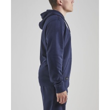 Craft Hoodie Community FZ Hoodie (Front Zipper, sporty fit) navy blue Men