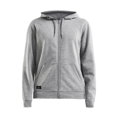 Craft Hoodie Community FZ Hoodie (Front Zipper, sporty fit) grey Men