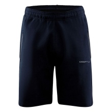 Craft Leisure Pants Core Soul Sweatshorts (soft material, side pockets with zipper) short navy blue Men