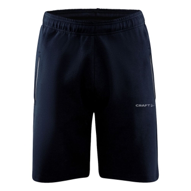 Craft Leisure Pants Core Soul Sweatshorts (soft material, side pockets with zipper) short navy blue Men