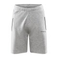 Craft Leisure Pants Core Soul Sweatshorts (soft material, side pockets with zipper) short grey Men