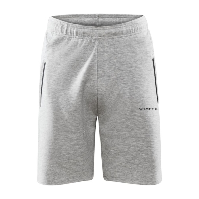 Craft Leisure Pants Core Soul Sweatshorts (soft material, side pockets with zipper) short grey Men