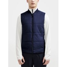 Craft Outdoor Vest Core Light Padded (light, warm and windproof) dark blue Men