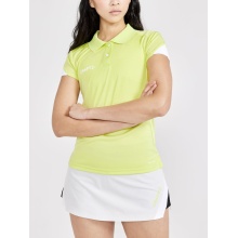 Craft Sport Polo Pro Control Impact (light, breathable) lime green Women