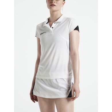 Craft Sport-Polo Pro Control Impact (light, breathable) white/black Women