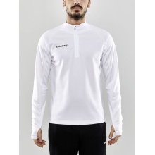 Craft Sport Long Sleeve Shirt Evolve Halfzip - durable, made of stretch material - white Men