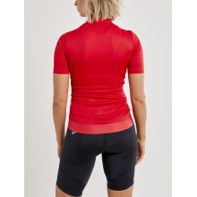 Craft Bicycle Shirt Core Essence Jersey Tight Fit (optimal freedom of movement) red Women