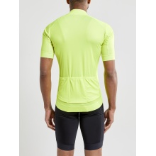 Craft Bike T-shirt Core Essence Jersey Tight Fit (optimal freedom of movement) neon yellow Men