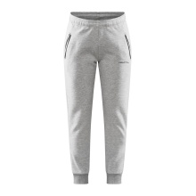 Craft Leisure Pants Core Soul Sweatpants (soft material, side pockets with zipper) long light grey Women