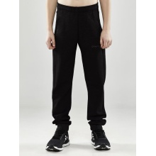 Craft Leisure Pants Core Soul Sweatpants (soft material, side pockets with zipper) long black Kids