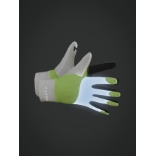 Craft Gloves ADV Lumen Fleece Glove - white/lime yellow/black - 1 pair