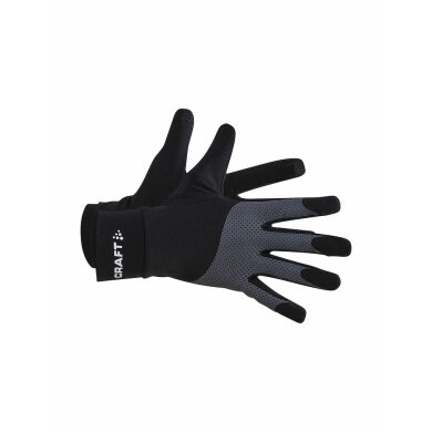 Craft Gloves ADV Lumen Fleece Glove - black/grey - 1 pair