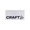 Craft Towel Bath Towel white/black 140x70cm