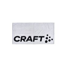 Craft Towel Bath Towel white/black 140x70cm