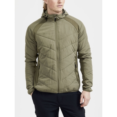 Craft Hybrid Jacket ADV Explore (lightly padded, windproof) khaki green Men