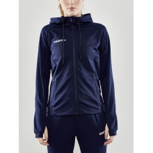 Craft Training Jacket Evolve Hood - durable mid-layer hooded jacket made of stretch material - navy blue women