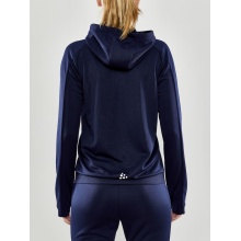 Craft Training Jacket Evolve Hood - durable mid-layer hooded jacket made of stretch material - navy blue women