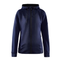 Craft Hooded Jacket ADV Unify (functional recycled polyester) navy blue Women