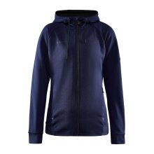 Craft Hooded Jacket ADV Unify (functional recycled polyester) navy blue Women