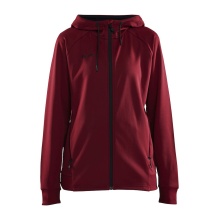 Craft Hoodie ADV Unify (functional recycled polyester) bordeaux/red Women