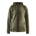 Craft Hooded Jacket ADV Unify (functional recycled polyester) khaki green Women