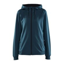 Craft Hooded Jacket ADV Unify (functional recycled polyester) teal blue Women