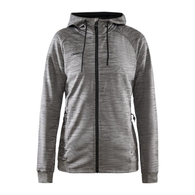 Craft Hooded Jacket ADV Unify (functional recycled polyester) dark grey Women