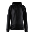 Craft Hooded Jacket ADV Unify (functional recycled polyester) black Women