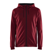 Craft Hooded Jacket ADV Unify (2 Pockets, Recycled Polyester) Bordeaux/Red Men