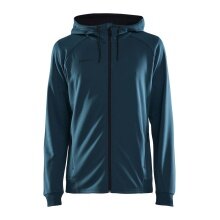 Craft Hooded Jacket ADV Unify (2 Pockets, Recycled Polyester) Teal Blue Men