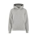 Craft Hooded Sweatshirt Community 2.0 Logo Hoodie (athletic fit) grey Ladies