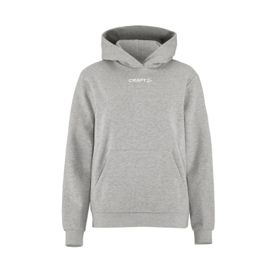 Craft Hooded Sweatshirt Community 2.0 Logo Hoodie (athletic fit) grey Ladies