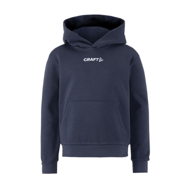 Craft Hooded Sweatshirt Community 2.0 Logo Hoodie (athletic fit) navy blue Kids