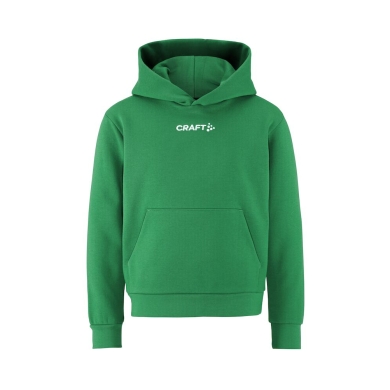 Craft Hooded Sweatshirt Community 2.0 Logo Hoodie (athletic fit) green Kids