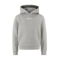 Craft Hooded Sweatshirt Community 2.0 Logo Hoodie (athletic fit) grey Kids