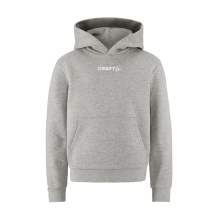 Craft Hooded Sweatshirt Community 2.0 Logo Hoodie (athletic fit) grey Kids