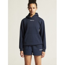 Craft Hooded Sweatshirt Community 2.0 Logo Hoodie (athletic fit) navy blue Ladies