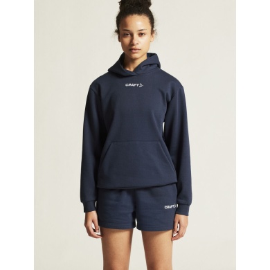 Craft Hooded Sweatshirt Community 2.0 Logo Hoodie (athletic fit) navy blue Ladies