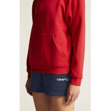 Craft Hooded Sweatshirt Community 2.0 Logo Hoodie (athletic fit) red Ladies