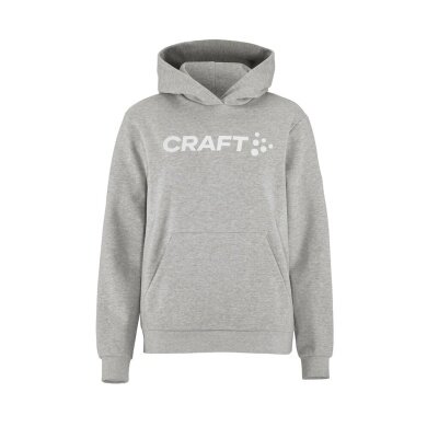 Craft Hooded Sweatshirt Community 2.0 (high wearing comfort) light grey Ladies